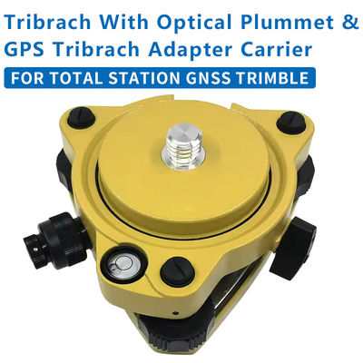 কেনা মোট স্টেশন জিএনএসএস TRIMBLE সম্পূর্ণ সেটের জন্য 5/8X11 থ্রেড সহ অপটিক্যাল প্লামমেট ফিক্সড অ্যাডাপ্টারের সাথে হলুদ ট্রাইব্রাক অনলাইনে উৎপাদন