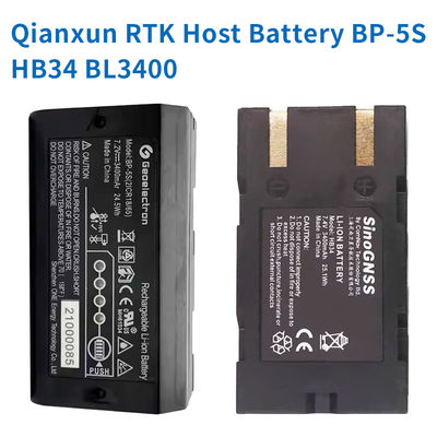 কেনা Qianxun BL3400 BP-5S HB34 T30 জরিপ GPS RTK GNSS-এর জন্য ব্যাটারি 7.4v 3400mAh অনলাইনে উৎপাদন