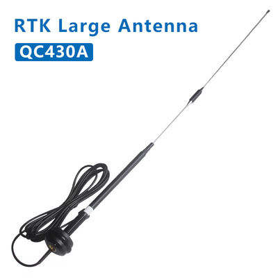 RTK ইউএইচএফ বড় অ্যান্টেনা QC430A 430-450Mhz সর্বোত্তম ম্যাপিং পারফরম্যান্সের জন্য ইউনিভার্সাল ম্যাপিং রেডিও অ্যান্টেনা