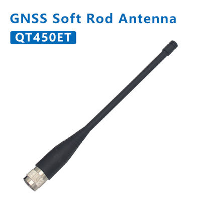 QT450ET 406-430MHz 2dBi লাভ টিএনসি-জে হুইপ মাউন্ট করা নমনীয় পোর্টেবল ইউএইচএফ অ্যান্টেনা