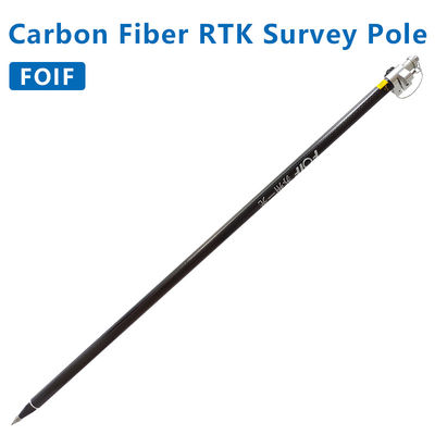 FOIF GPS জরিপ জন্য হালকা কার্বন ফাইবার প্রসারিত মেরু টেলিস্কোপিক এবং টেকসই