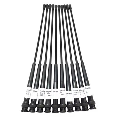 450-470MHz BNC হুইপ অ্যান্টেনা 4dBi GNSS RTK রিসিভারগুলির জন্য