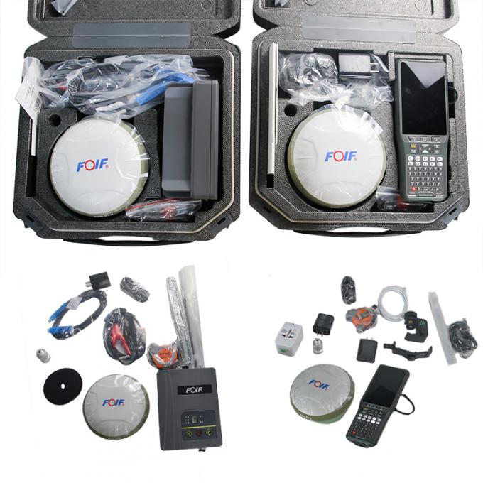 জরিপ যন্ত্র GPS RTK বেস এবং রোভার FOIF A60 PRO 1408 চ্যানেল GNSS GPSS RTK রিসিভার 4
